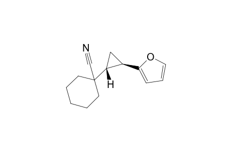 1-[(1R,2R)-2-(2-furyl)cyclopropyl]cyclohexanecarbonitrile