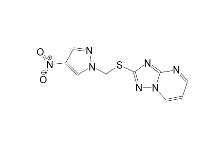 (4-nitro-1H-pyrazol-1-yl)methyl [1,2,4]triazolo[1,5-a]pyrimidin-2-yl sulfide