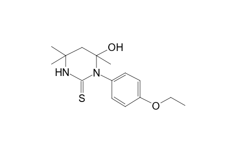 1-(4-Ethoxyphenyl)-6-hydroxy-4,4,6-trimethyltetrahydro-2(1H)-pyrimidinethione