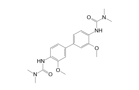 1,1'-(3,3'-dimethoxy-4,4'-biphenylene)bis[3,3-dimethylurea]