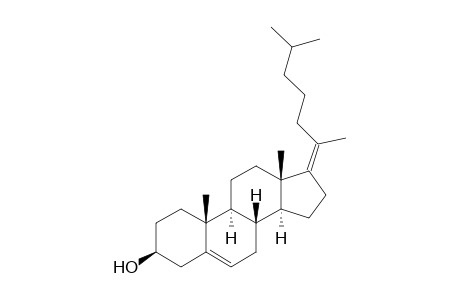 (Z)-3.beta.-Hydroxycholesta-5,17(20)-diene