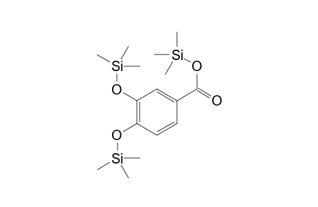 Benzoic acid,3,4-bis[(trimethylsilyl)oxy]-,trimethylsilyl ester