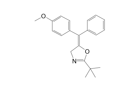 (E)-2-tert-Butyl-5-((4-methoxyphenyl)(phenyl)methylene)-4,5-dihydrooxazole