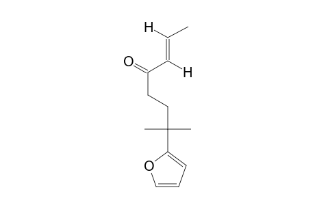 (E)-7-(2-FURYL)-7-METHYL-2-OCTEN-4-ONE