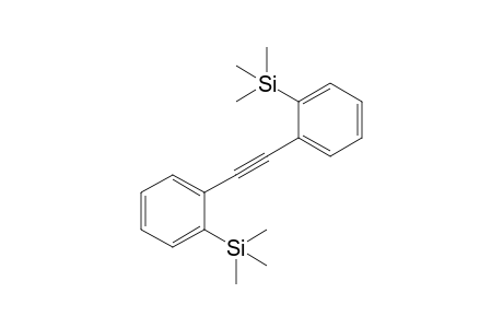 Trimethyl-[2-[2-(2-trimethylsilylphenyl)ethynyl]phenyl]silane