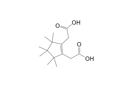 2-[2-(carboxymethyl)-3,3,4,4,5,5-hexamethyl-1-cyclopentenyl]acetic acid