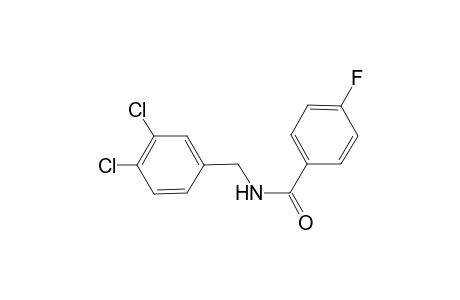 N-(3,4-dichlorobenzyl)-4-fluorobenzamide