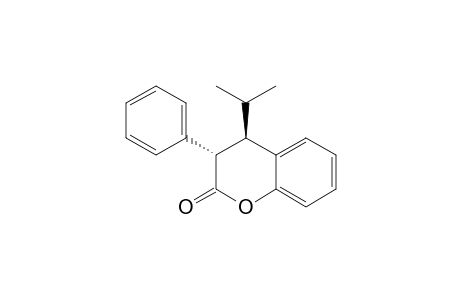 Trans-3-phenyl-4-isopropyl-3,4-dihydrocoumarin