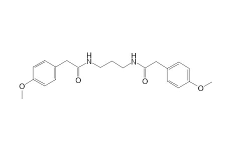 2-(4-methoxyphenyl)-N-(3-{[(4-methoxyphenyl)acetyl]amino}propyl)acetamide