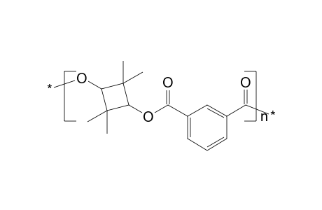 Poly(2,2,4,4-tetramethyl-1,3-cyclobutanediol isophthalate)