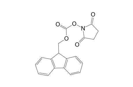 N-(9H-Fluoren-9-yl-methoxycarbonyloxy)succinimide