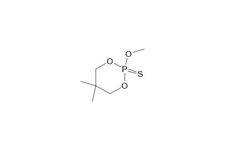 phosphorothioic acid, cyclic O,O-2,2-dimethyltrimethylene o-methyl ester