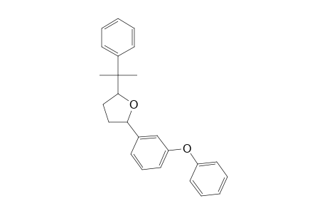 2-(1-Methyl-1-phenylethyl)-5-(3-phenoxyphenyl)tetrahydrofuran