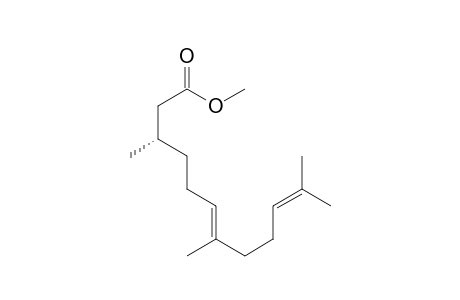 Methyl (S,E)-2,3-Dihydrofarnesenoate