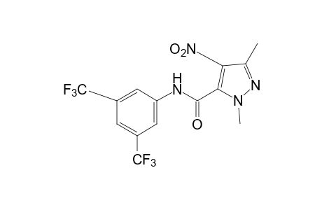 1,3-Dimethyl-alpha,alpha,alpha,alpha',alpha',alpha'-hexafluoro-4-nitropyrazole-5-carboxy-3',5'-xylidide