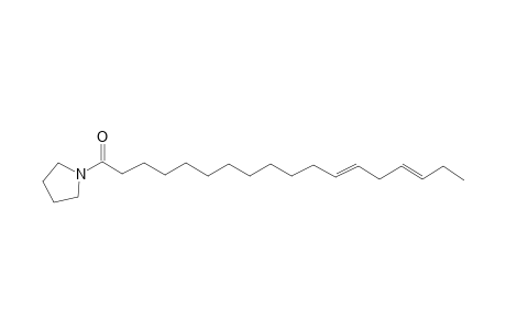 Pyrrolidine, 1-(1-oxo-12,15-octadecadienyl)-