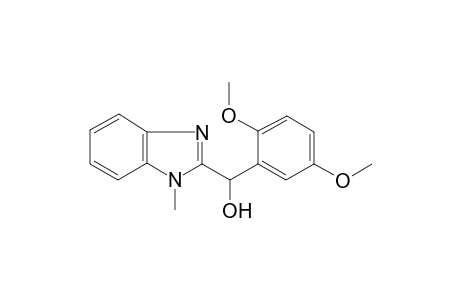 (2,5-Dimethoxyphenyl)(1-methyl-1H-benzimidazol-2-yl)methanol