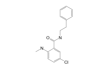 5-Chloro-2-methylamino-N-phenethylbenzamide