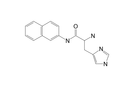 2-Amino-3-(1H-imidazol-4-yl)-N-(naphthalen-2-yl)propanamide