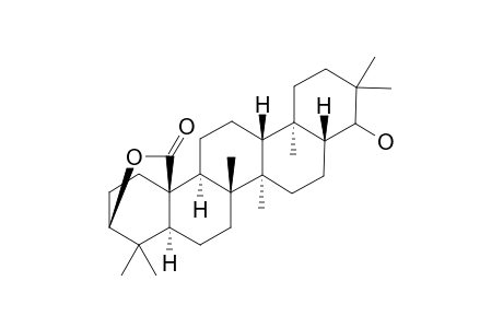 1H-3,14b-(Epoxymethano)picene, 29,30-dinorgammaceran-25-oic acid deriv.