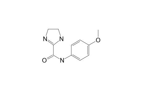 2-Imidazoline-2-carboxamide, N-(4-methoxyphenyl)-