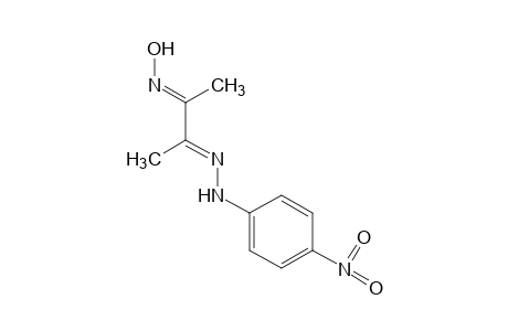 2,3-butanedione, p-nitrophenylhydrazone oxime