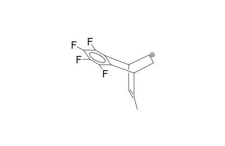 7-METHYL-2,3-TETRAFLUOROBENZOBICYCLO[2.2.2]OCTA-2,7-DIEN-5-YL CATION