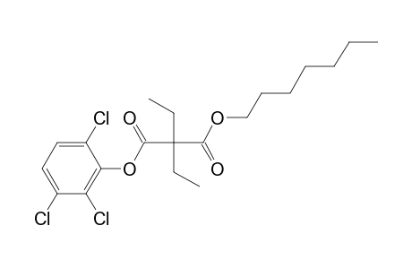 Diethylmalonic acid, heptyl 2,3,6-trichlorophenyl ester