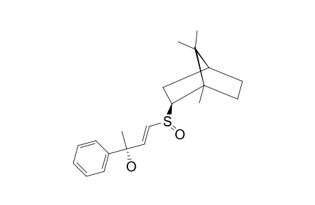 (R,R(S),E)-4-[(1S-EXO)-2-BORNYLSULFINYL]-2-PHENYL-3-BUTEN-2-OL