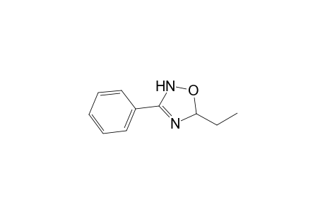 1,2,4-Oxadiazole, 5-ethyl-2,5-dihydro-3-phenyl-