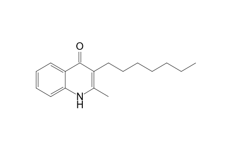 3-Heptyl-2-methyl-1H-quinolin-4-one