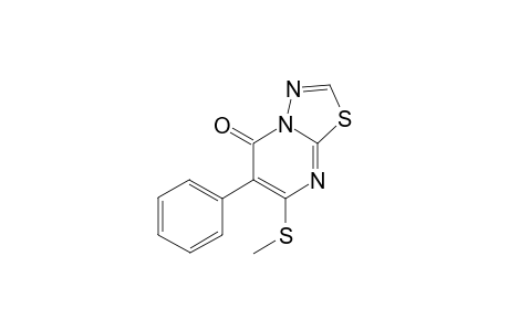 7-(Methylthio)-6-phenyl-[1,3,4]thiadiazolo[3,2-A]pyrimidin-5-one