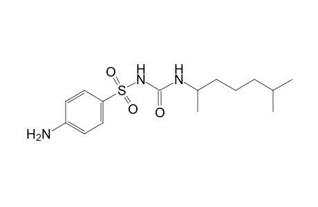 1-(1,5-dimethylhexyl)-3-sulfanilylurea