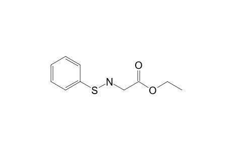 2-[(Phenylthio)amino]acetic acid ethyl ester