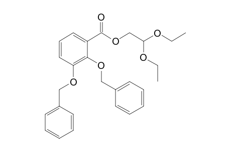 2',2'-Diethoxyethyl 2,3-dibenzoxybenzoate