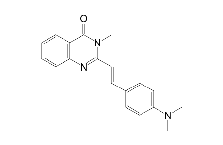 2-((E)-2-[4-(Dimethylamino)phenyl]ethenyl)-3-methyl-4(3H)-quinazolinone
