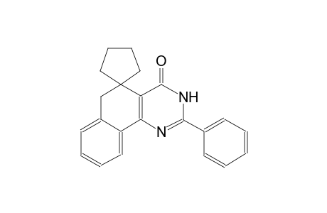 2-phenyl-3H-spiro[benzo[h]quinazoline-5,1'-cyclopentan]-4(6H)-one