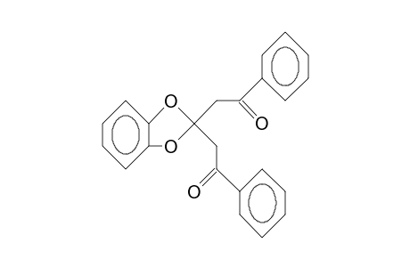 2,2-Bis(benzoylmethyl)-1,3-benzodioxol