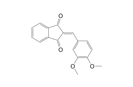 2-(3,4-Dimethoxybenzylidene)-1H-indene-1,3(2H)-dione