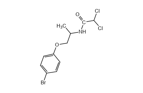 N-[2-(p-bromophenoxy)-1-methylethyl]-2,2-dichloroacetamide