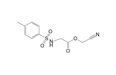 N-(p-TOLYLSULFONYL)GLYCINE, CYANOMETHYL ESTER