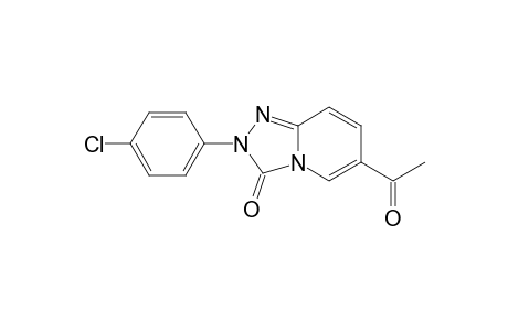 6-Acetyl-2-p-chlorophenyl-2H-[1,2,4]triazolo[4,3-a]pyridin-3-one
