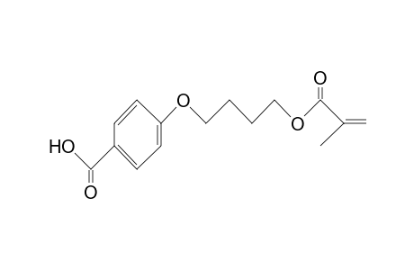 Benzoic acid, 4-[4-[(2-methyl-1-oxo-2-propenyl)oxy]butoxy]-