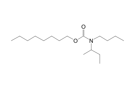 Carbonic acid, monoamide, N-(2-butyl)-N-butyl-, octyl ester