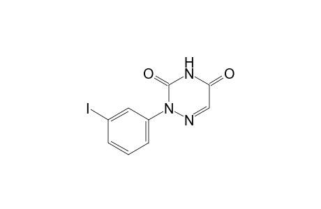 2-(m-iodophenyl)-as-triazine-3,5(2H,4H)-dione