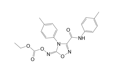 4-(p-tolyl)-5-oxo-.delta.(2)-1,2,4-oxadiazoline-3-(n-p-tolyl)carboxamide O-ethoxycarbonyloxime