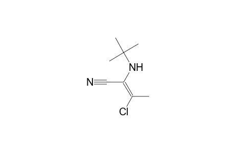 2-Butenenitrile, 3-chloro-2-[(1,1-dimethylethyl)amino]-, (Z)-