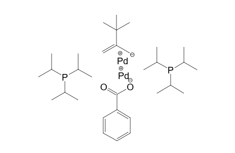 mu-(Benzoate)-mu-(2-tert-butylallyl)-bis(triisopropylphosphine)dipalladium(I)