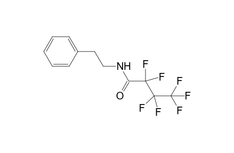 2,2,3,3,4,4,4-Heptafluoro-N-phenethyl-butanamide