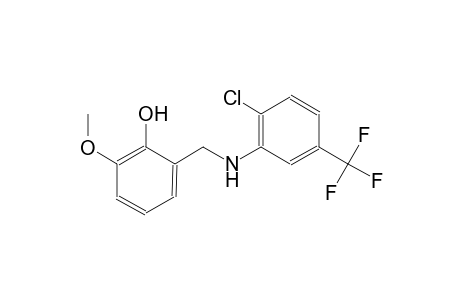 2-{[2-chloro-5-(trifluoromethyl)anilino]methyl}-6-methoxyphenol